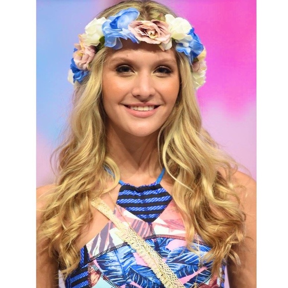 MAAJIx Revolve Boho Set - Van Gogh Mornings Corset Cheeky Cut Bikini - M/S - Picture 3 of 16